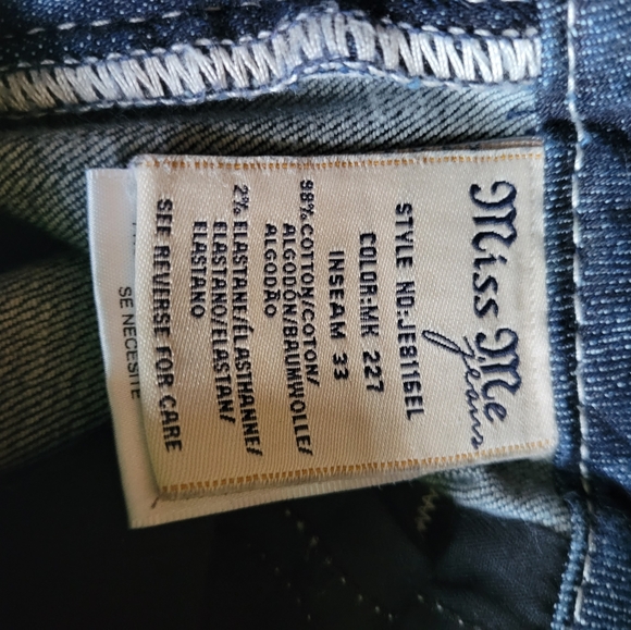 Size 27, Inseam 33, Miss Me Jeans - Picture 4 of 6